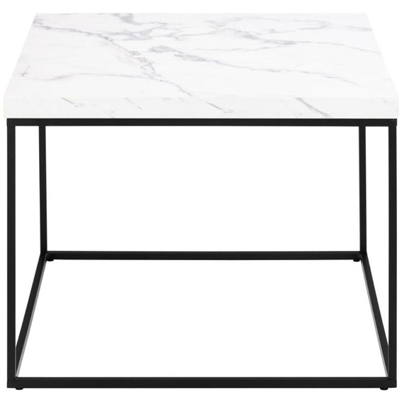 Stolik BAROSSA 60x60cm Biały Marmur