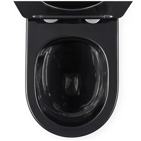 Misa WC Podwieszana CARLO MINI TORNADO Czarny/Złoty