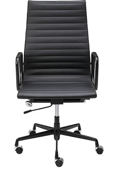 Fotel biurowy AERON PRESTIGE PLUS Czarny Skóra Naturalna