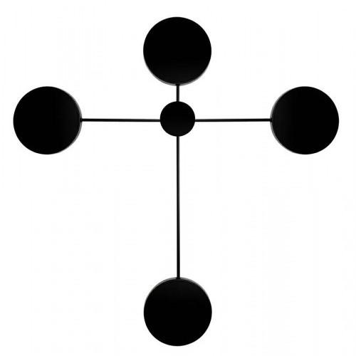 Lampa Ścienna SHADOW 4 Czarny