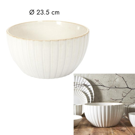 Miska VLORA fi23,5 Beżowy