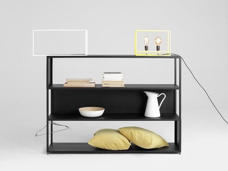 Regał HYLLER SIDE METAL 150×110