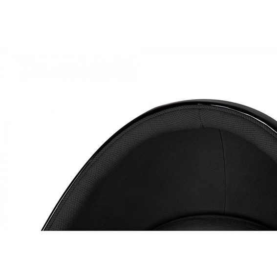 Fotel OVALIA BLACK Czarny