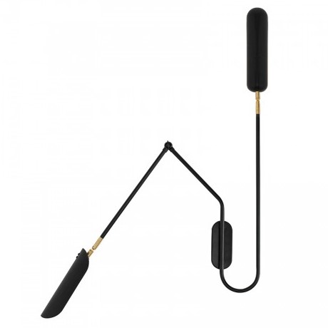 Lampa Ścienna TENTA Czarny