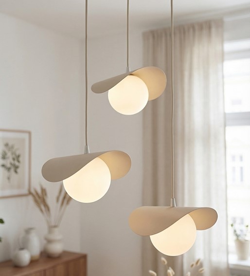 Lampa Wisząca RITUAL 1S Beżowy