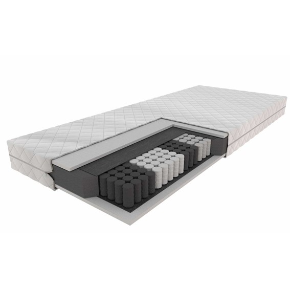 Materac Kieszeniowy 160x200 Biały