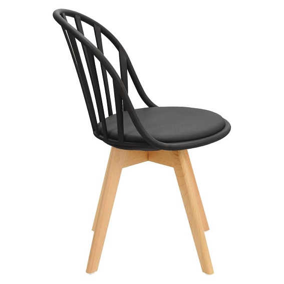 Krzesło SIRENA Czarne