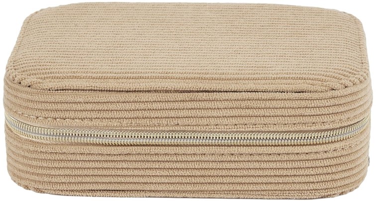 Szkatułka Sztruksowa VELOUR Brązowy