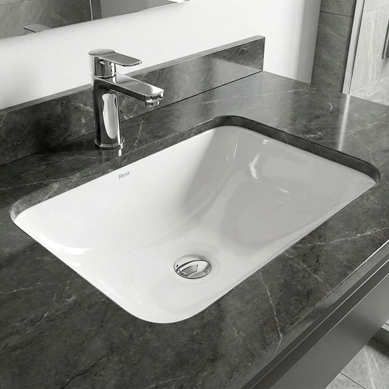 Umywalka Nablatowa ANABEL 46 Biały