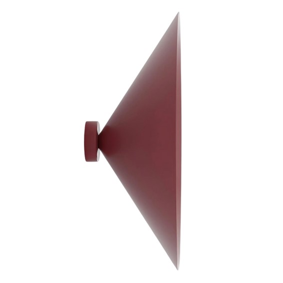 Kinkiet MONO K1L Burgundowy/Opal
