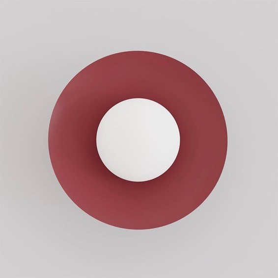 Kinkiet MONO K1S Burgundowy/Opal