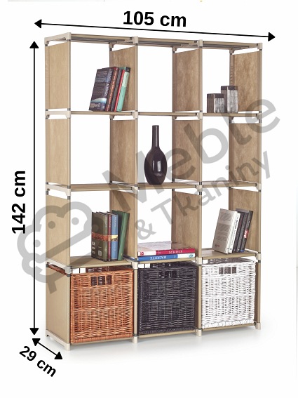 METRO regał beżowy