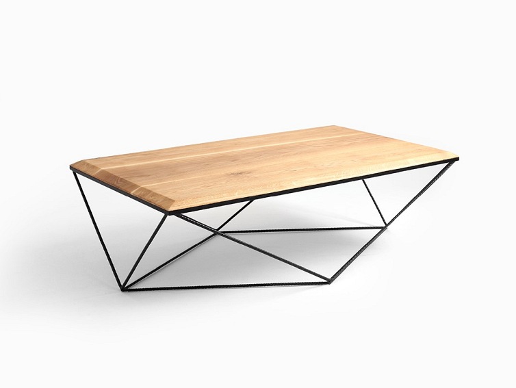 Stół kawowy DARYL SOLID WOOD 140