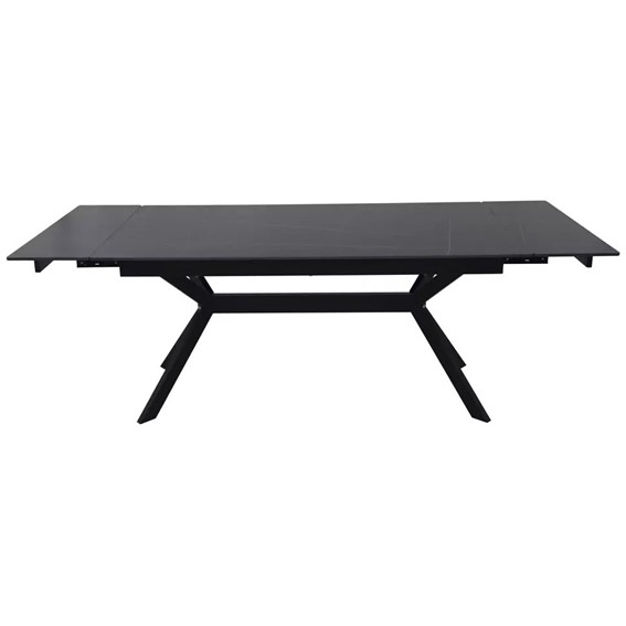 Stół Rozkładany IMPERIA 180 (180-240)x90 Czarny Mat