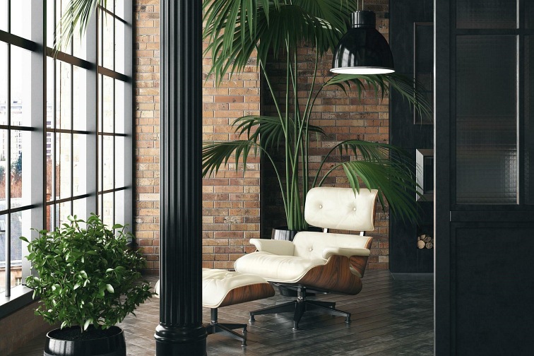 Fotel z Podnóżkiem VIP 54x82x85 Biały/Rosewood/Srebrna Baza