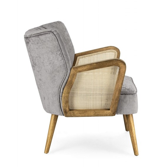 Fotel VIRNA Szary