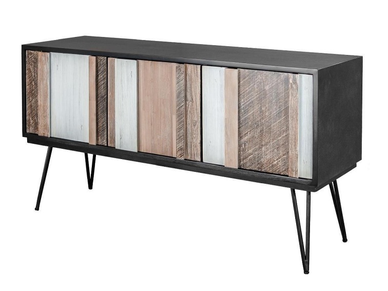 Komoda Adesso D01 45x155x80 Czarny