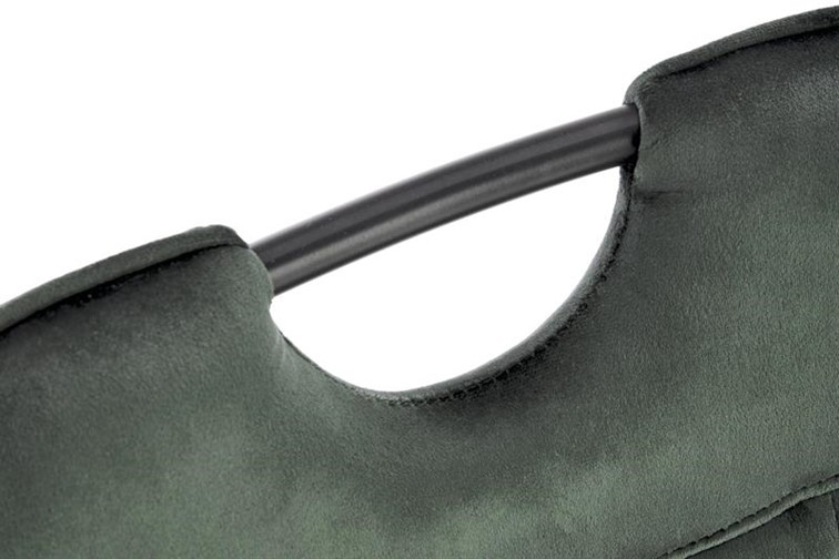 Krzesło K521 Czarny/Ciemny Zielony