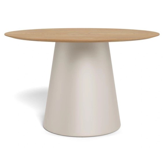 Stół SOLI fi120 Naturalny/Beżowy