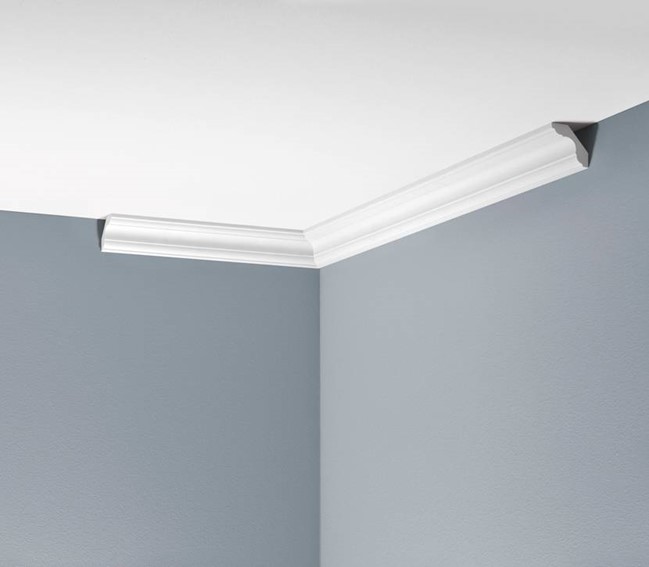 Listwa Gzymsowa Gładka LGG-06 240 cm Biały