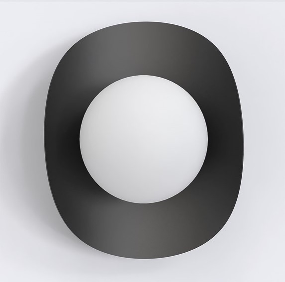 Kinkiet FIERO M K1 Czarny