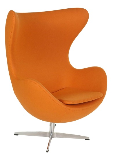 Fotel Jajo 66x78x106 Pomarańczowy Kaszmir Premium 11