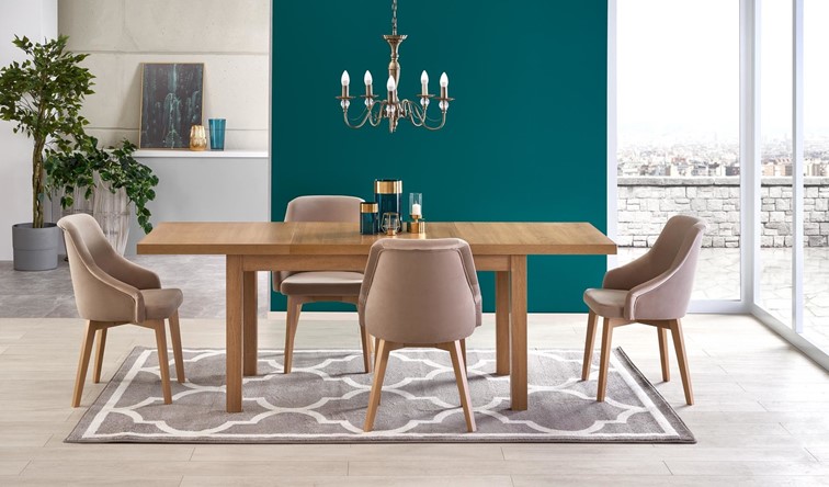 Stół Rozkładany TIAGO 2 (140-220)x80 Dąb Craft