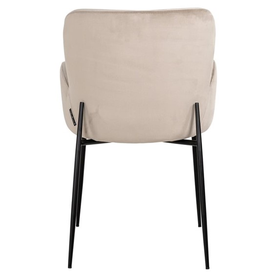 Krzesło AMBER Velvet Khaki