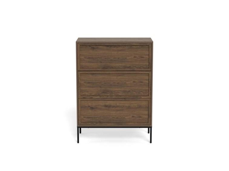 Komoda PALMDALE z Szufladami Dąb Dymiony