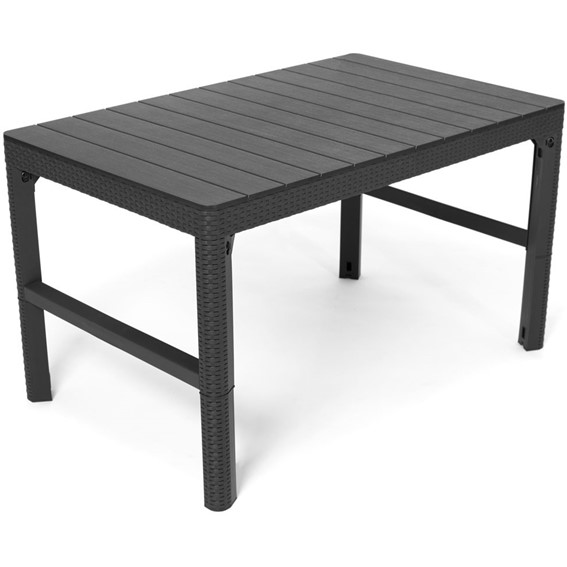 Zestaw Ogrodowy Corfu Lyon Quattro 4-Osobowy Grafit