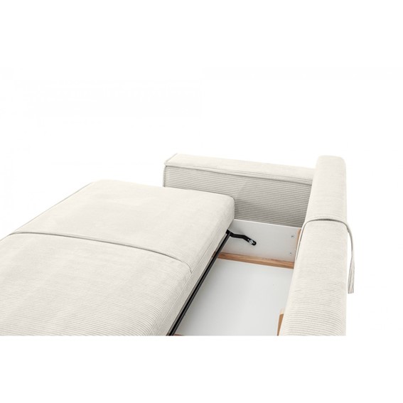 Sofa PILLOW z Funkcją Spania 255cm Beżowy