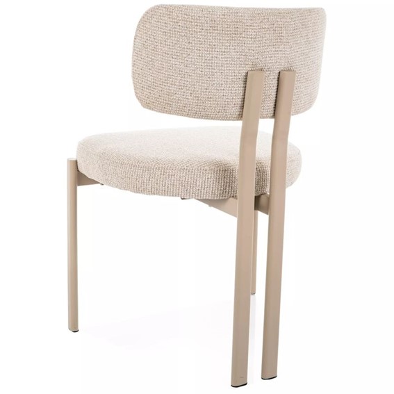 Krzesło MISAKI Jasny Beż/Kaszmir