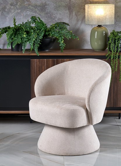 Fotel Wypoczynkowy VECNA Beżowy