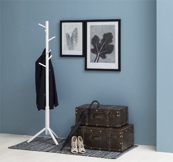 Wieszak BREMEN Biały