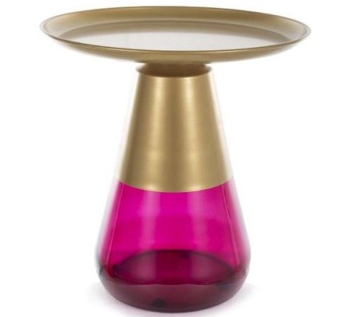 Ława TIFFANY A fi50 Fioletowy/Złoty Mat