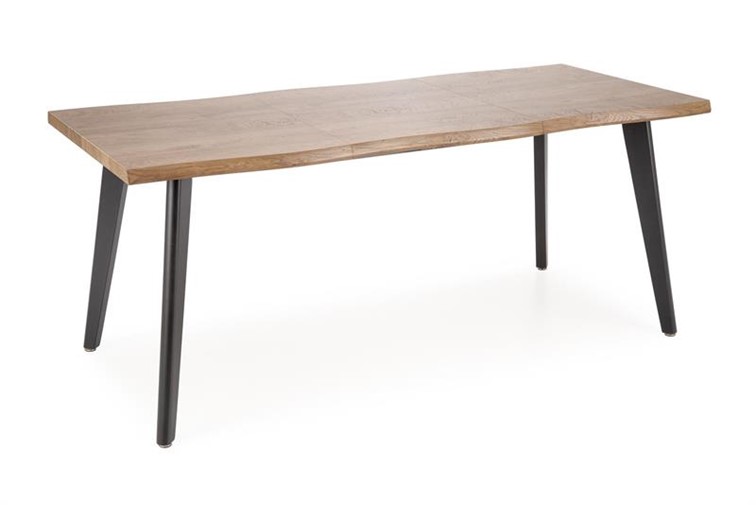 Stół Rozkładany DICKSON 2 (210-150)x90 Naturalny/Czarny
