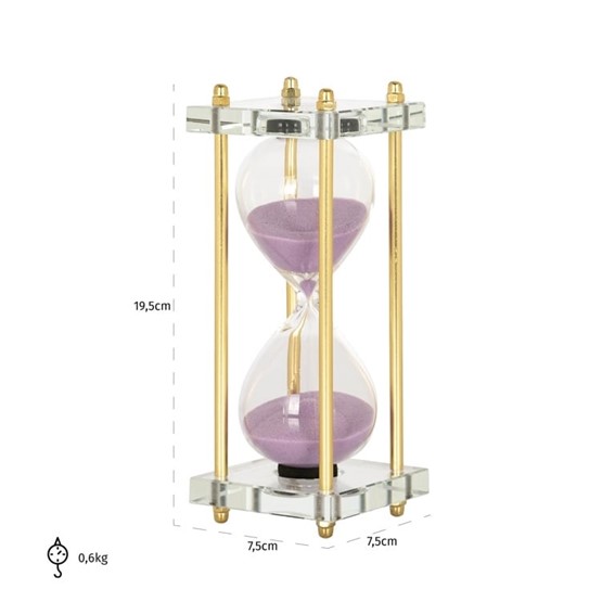 Klepsydra ASHTON S Złoty