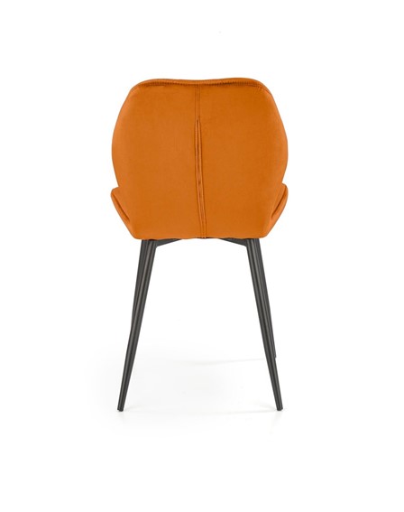 Krzesło K453 Czarny/Cynamonowy