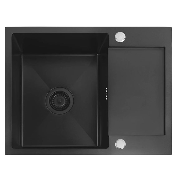 Zlewozmywak Stalowy PAUL Czarny