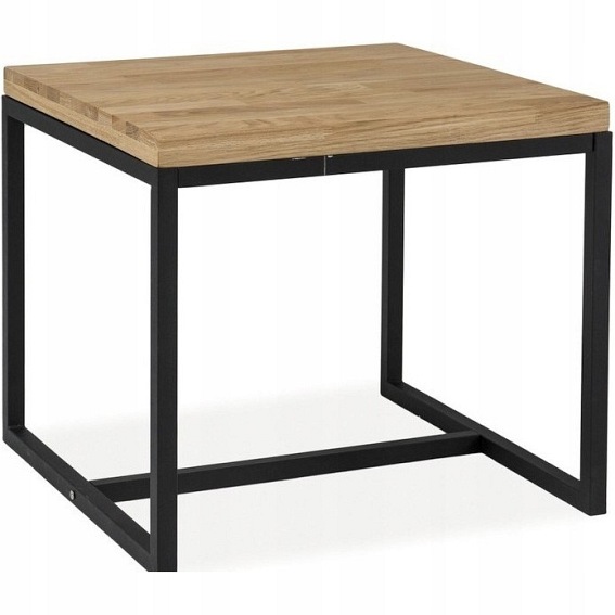 Ława LORAS C Lity Dąb/Czarny