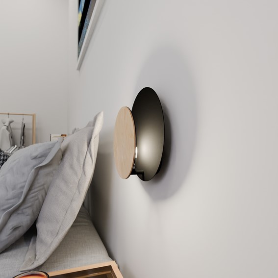 Kinkiet ZITA K1 Czarny