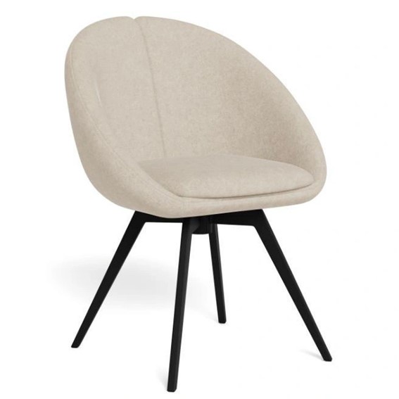 Krzesło TENNA Beżowy/Czarny