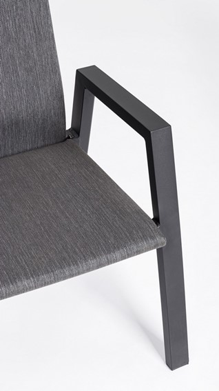 Krzesło Ogrodowe ETHAN Szary