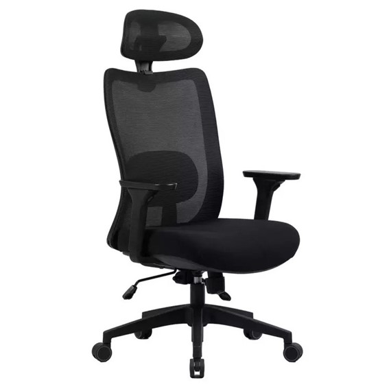 Fotel Obrotowy Q-724H Czarny