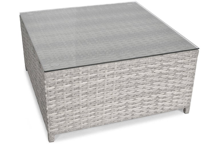 Stolik Ogrodowy MALAGA z Technorattanu Szary