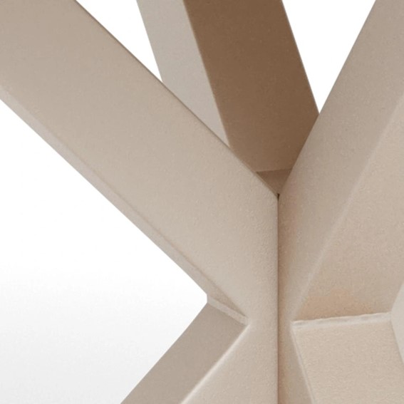 Stół HEAVEN fi119 Dąb Naturalny/Kaszmir