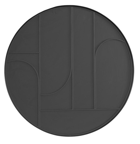 Stolik Kawowy ARCHIE Fi70cm Czarny