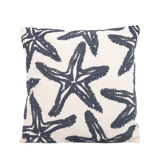 Poduszka Dekoracyjna SHP STARFISH 45x45cm Beż/Szary