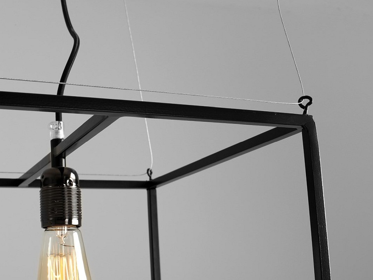 Lampa Wisząca METRIC S Czarny