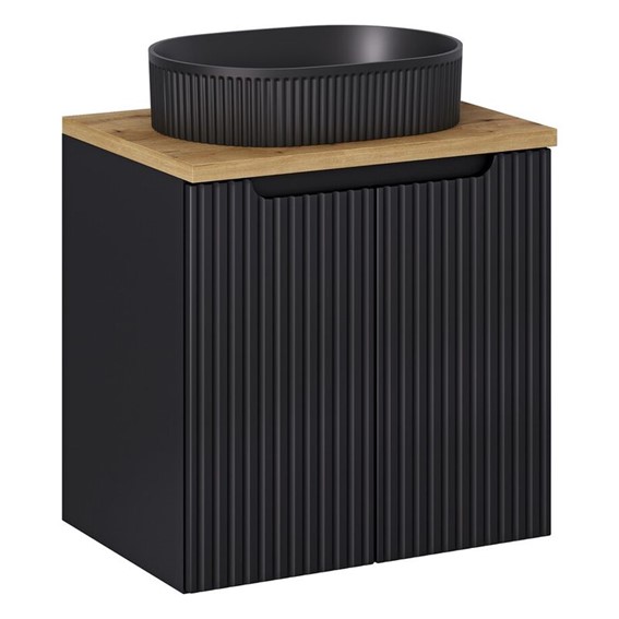 Zestaw Meblowy BEYOND 60cm Dąb Wotan/Czarny Mat